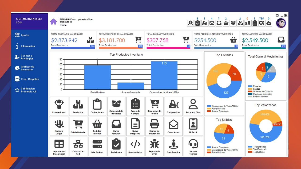 Captura de Sistema Pos MCH POS